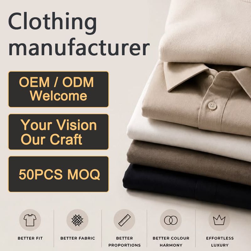 Wholesale Premium Shirt Cut and Sew Clothing Manufacturer Factory